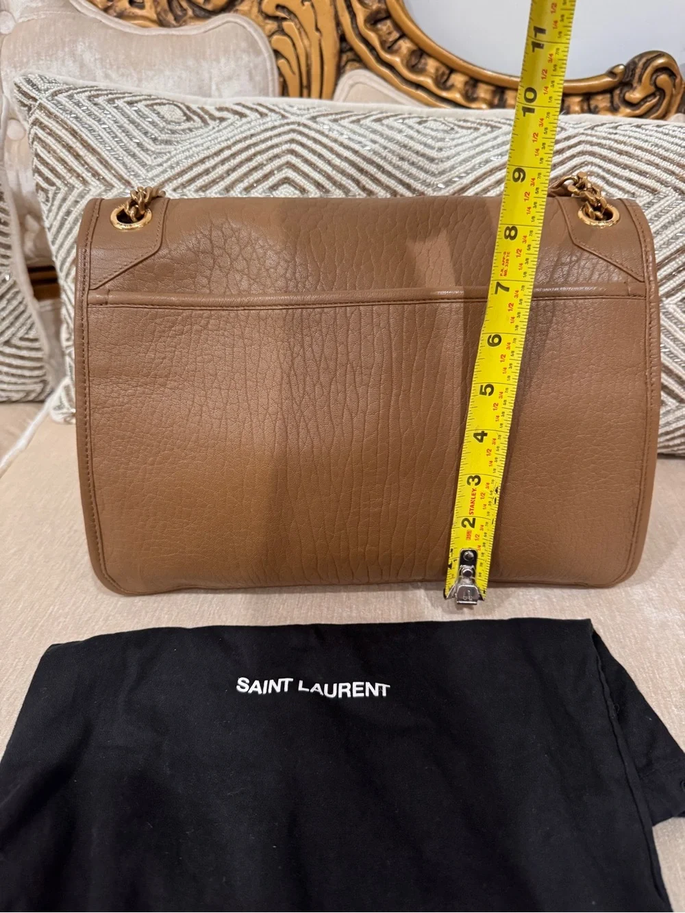 Saint Laurent NIKI LARGE IN GRAINED LAMBSKIN
